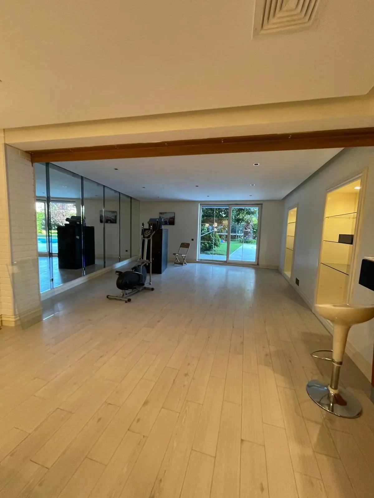 Gym area